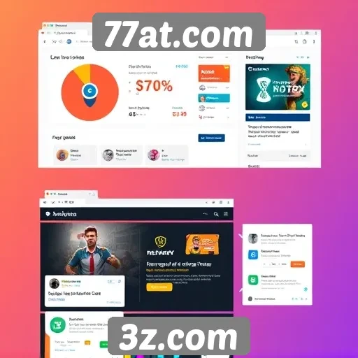 A evolução da interface do usuário no 77at.com